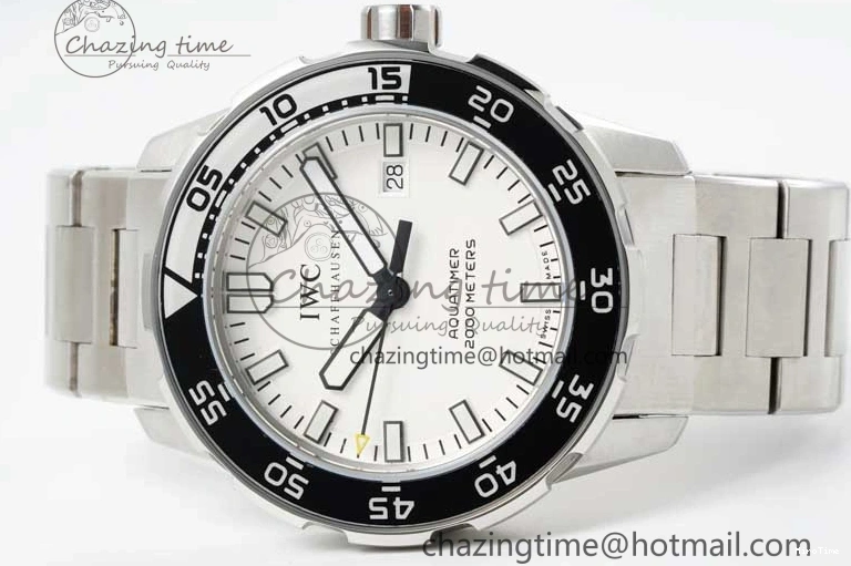 MIROTIME 0204 Youthful Aquatimer Automatic SS RSF 1:1 Best Edition White Black Dial on SS Bracelet A 7070